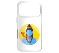 Adiyogi Adhi Yogi Shiva Mahadev Blue Hindu Maha Shivratri Case for iPhone 17 Pro