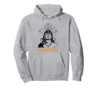 Adiyogi Shiva Sri Yantra Sacred Geometry God of Yoga Pullover Hoodie