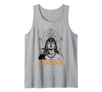 Adiyogi Shiva Sri Yantra Sacred Geometry God of Yoga Tank Top