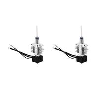 Adiythbm -5 S1 Hotend Kit 3D Printer Parts Upgrade | 2x hotend kit included; compatible with -5 S1 models; aluminum/brass construction; simple thread-mount design.