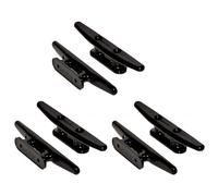 Adiythbm Boat Cleat Nylon 6 Inch Black Ideal Nautical Gift for Sailors | Perfect nautical gift for sailors and boat lovers, these nylon cleats combine practical use with maritime style.