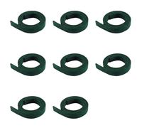 Adiythbm Piano Spring Rail Felt 8x Dark Green 126.5cm Hairy Replacement Kit | Eight dark green hairy felt pieces for piano rails, compatible with common kits and 126.5 cm length; ready to install.