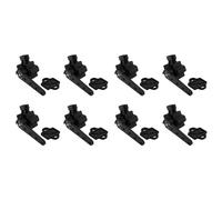 Adiythbm Ride Height Sensor E-Level Compatible AAROT120 8-Unit Pack Kit | Eight sensor kit in black ABS housing; engineered for AccuAir E-Level, includes AA-ROT-120 compatible parts for systems.