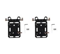 Adiythbm V Mount Battery Plate 2X with 15mm Rod Clamp for DSLR Camera | aluminum alloy plate features a built-in rechargeable lithium battery for on-camera power.