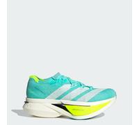 adidas Mens Adizero Prime X3 Strung Neutral Running Shoes Flash Aqua/Zero Metalic/Lucid Lemon 7.5