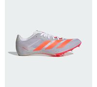adidas Sprintstar Spike shoes Unisex-white, red, Size 8