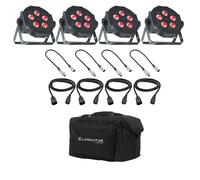 ADJ Mega TRIPAR Profile Plus LED Par Can & Carry Bag Bundle