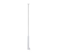 Adjuble Black Iron ir Balusters for Indoor Use, Modern Deck Railing for Homes, White Country SLE Columns for Roofs/Corridors (1.7m/67in/5.6ft)