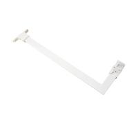 Adjuble inless Steel Wall bilizer Bar for s Shower Support - Fixed Clamp for Shower Sns & Panels - Modern Design for Optimal Bili