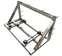 Adjuble Mini Split AC Wall Mount Bracket - 661lbs Bearing, inless Steel Support for Heat Pump Systems, Design (115x50x40cm)