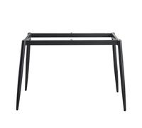 Adjuble Square Table Legs Reced Steel Structure with Suct Cups & Screws Triangular bilizing Design for Wood & Marble Tables 120x60cm & Easy Inllat