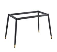 Adjuble Square Table Legs with Steel Suct Cups & Screws bilizing Triangle Design for Wood & Marble Tables Perfect for 120x60cm Fur Upgrade
