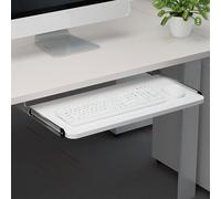 Adjuble Under-Desk Keyboard Tray, Pull-Out Keyboard Holder, omic Keyboard Support Shelf, Ideal for Home Office Setup and Gaming, Space-Saving Design