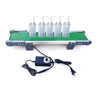 Adjuspeed Desktop Conveyor Belt for DIY Projects & Friction Experiments Ideal for Educational Use Science Labs and HandsOn Learning