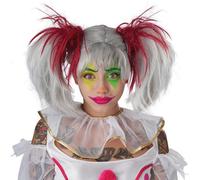 Adjust A Wings Red White Glow In The Dark Punk Pigtails