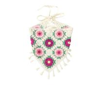 Adjust Crochet Hair Scarf Hairband For Female Headscarf Flower Kerchiefs Headbands Bandanas Female Head Scarf