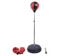 Outsunny Kids Training Boxing Set - Black and Red