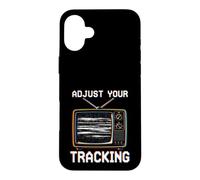 Adjust Your Tracking Gen X Vhs Retro Case for iPhone 16 Plus