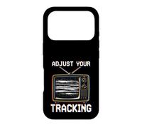 Adjust Your Tracking Gen X Vhs Retro Case for iPhone 17 Pro