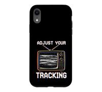 Adjust Your Tracking Gen X Vhs Retro Case for iPhone XR