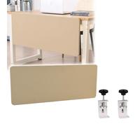 AdjustabDesk Under Desk Partit for Der 40 Inch Camel Color CustomizabSizes Desk Divider Panel for Enhanced Privacy and nizat