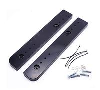 Adjustable 1''-3'' Tour-Pak Trunk Luggage Relocator Kit Mount Extend Plate Rack Compatible with Passenger Seat Fit 2014-2022 Harley Touring Road King Street Glide & Trikes Tri Glide