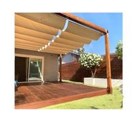 Adjustable 1.6m x 4m Shade Sail - Telescopic Canopy for Outdoor UV Protection, Customizable Sunshade Awning, Effective Sunblock for Cooler Spaces