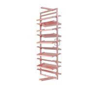 Adjustable 10-Tier Shoe Rack, 360° Rotating Pull-Out nizer, Lar Capaci Veal Sto for 3-12 Pairs, Space-Saving Shoe Cabinet for Home & Closet