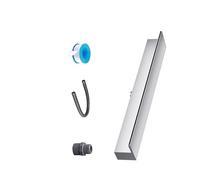 Adjustable 12-72 Inch Waterfall Spillway for Outdoor Ponds & Pools - 1pc Water Feature Fountain with 34ft Pipe Connector Ideal for Garden Landscaping