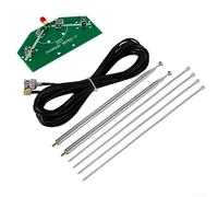 Adjustable 137MHz V Dipole Antenna DIY Kit Designed for FM Aviation with Lever Frequency Control and Compatible with For horn Pull Rod Antennas