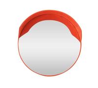 Adjustable 160° Indoor Convex Securi Mirror Wide Angle Traffic Blind Spot Mirror for Parking Gas Warehouses and Safe Surveillance (45x45cm)