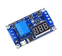 Adjustable 1Channel Relayed Module DC6-30V Timer Module Time Delay Circuit OFF/ONSwitch For Automation Clear &Simple Time Delay Circuit