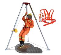 Adjustable 2.1m - Fall Protect System with 19.8m Winch - Safe Equint for Confined Space Work at Height Ideal for Construct & Maintenance
