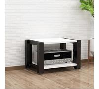 Adjustable 2 3 4 5 Tier o Rack Open Ste Equint Shelf HiFi Sto Stand for o Video Devices Modern AV Cabinet for Home Theater Setup