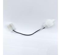 Adjustable 2-Pin Electronic LED Flasher Relay with Wire for Motorcycle and Scooter, Hyper Flash Compatible with LED Bulb Upgrades, Plug-and-Play(normal)