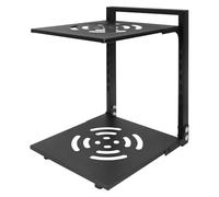 Adjustable 2-Tier Pot Rack Organizer - Detachable Kitchen Counter & Cabinet Storage Solution for Space-Saving Cookware Organization