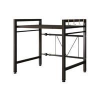 Adjustable 2-Tier Printer Stand Space-Saving Printer Shelf for Home & Office Retractable Printer Support Desk Printer Storage Solution nize Your Workspace