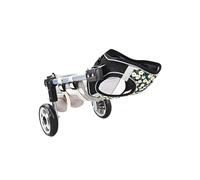 Adjustable 2-Wheel Dog Mobility Cart - Wheelchair for Disabled Pets - Support for Canine Mobility - Lightweight & Durable Pet Wheelchair - Improve Dog's Quality of Life
