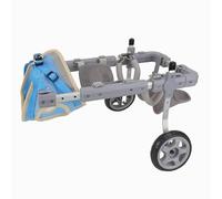 Adjustable 2-Wheel Dog Wheelchair for Rear Legs - Pet Mobility Aid Cart for Small, Medium & Large Dogs - Support for Disabled Pets, Easy to Use & Fit (Large)