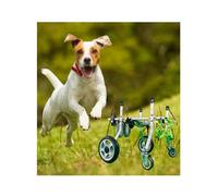 Adjustable 2-Wheel Pet Wheelchair for Small Dogs (2-3 lbs) - Hind Leg Support for Disabled Pets Lightweight & Durable Design for Enhanced Mobility
