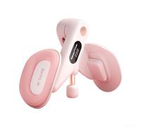 Adjustable 2025 Thigh Master with LED Display Pelvic Floor Trainer Offering Resistance Levels from 10 to 78 lbs for Comprehensive Lower Body Fitness (Gray(Pink (Counting))