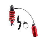 Adjustable 205mm 235mm 260mm Motorcycle Central Rear Shock Absorber For YAM&AHA For K&AWAS&AKI For MSX125 M3 M5 Z125 Pro TNT125 LC150(235mm red)