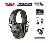 Adjustable 24dB Noise Reduction Shooting Earmuffs - Enhanced Sound Clarity