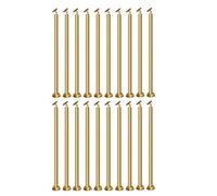 Adjustable 270° Metal il Kit for Round Staircases Gold Balustrade Support Posts Indoor il Bracket Stair Railing Accessories for Home
