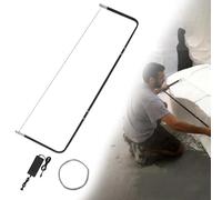 Adjustable 2FT-4FT Hot Wire Foam Cutter with Two Sets of Heating Wires, Heavy-Duty, Adjustable Foam Cutter Wire Multi-Heat Power Supply, Aluminum Alloy Frame for Styrofoam, EIFS, XPS & EPS