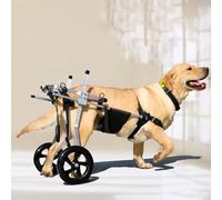 Adjustable 2Wheel Dog WheelchairLightweightMobility Cart for Rear Leg DisabilitySupportive Wheelchair for Dogs and CatsPerfect for Small to Medium s
