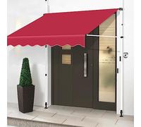 Adjustable 3.5m Outdoor Patio ning - Freestanding Canopy Shelter for Garden & Balcony Hand Crank Sun Protect Easy Assembly & Installat Perfect for Doors.