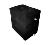 Adjustable 3-Layer Foot Rest Pillow | Flocked texture, double valve, lightweight, for car and office