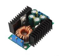 Adjustable 300W 12A DC DC Step Down Converter Module with Terminal Wiring, Low Ripple Output and High Frequency Capacitors