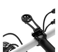Adjustable 32mm Bike Stem Computer Mount for Garmin Edge Explore, Aluminum Alloy Bike GPS Out Front Mounts, Flashlight and Action Camera Install, Compatible with Bryton, Wahoo, and CATEYE Black